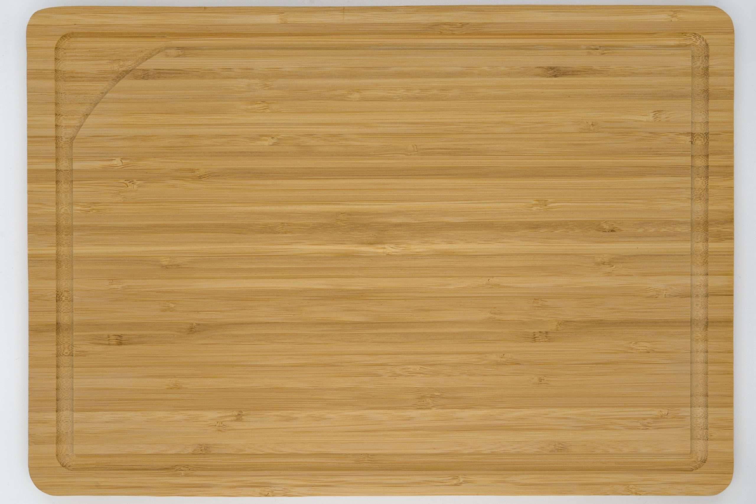 Schneidebrett Bambus - mit Saftrille