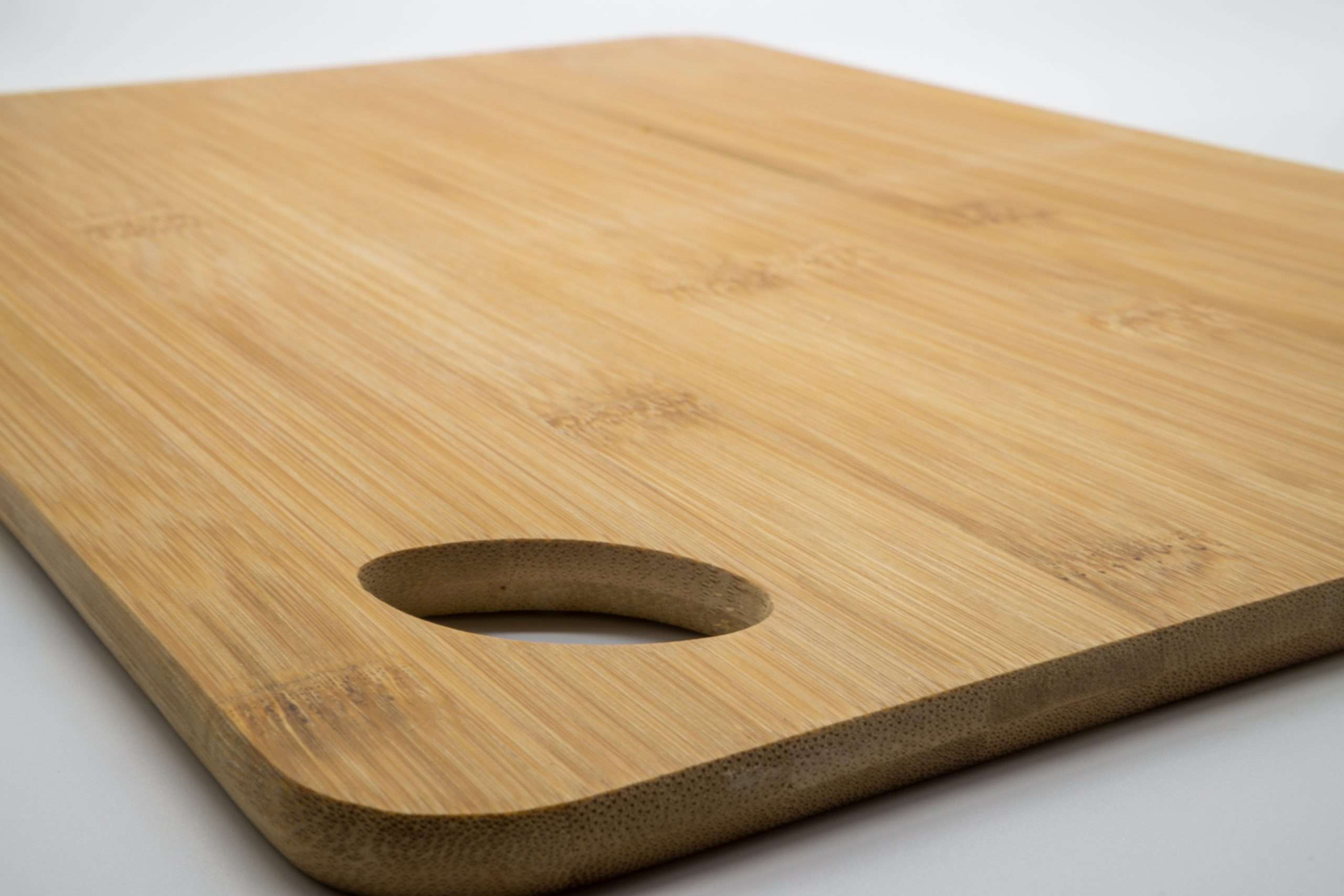 Schneidebrett Bambus - groß mit Griffloch – Bild 2