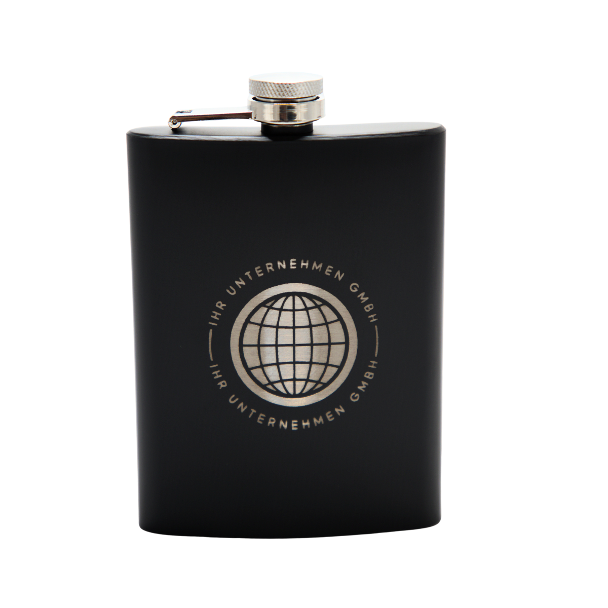 Flachmann schwarz 224ml